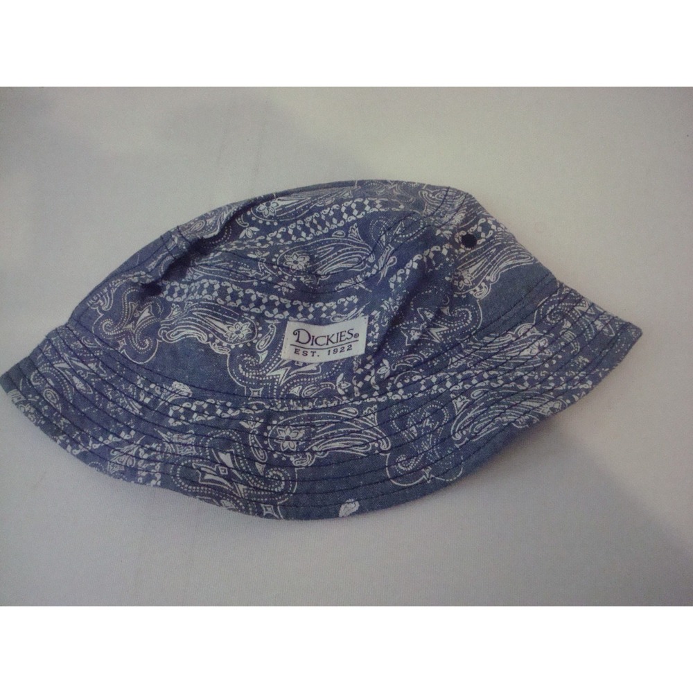 DICKIES PAISLEY Y2K 00S FLOPPY BUCKET HAT CAP VINTAGE DEADSTOCK D1